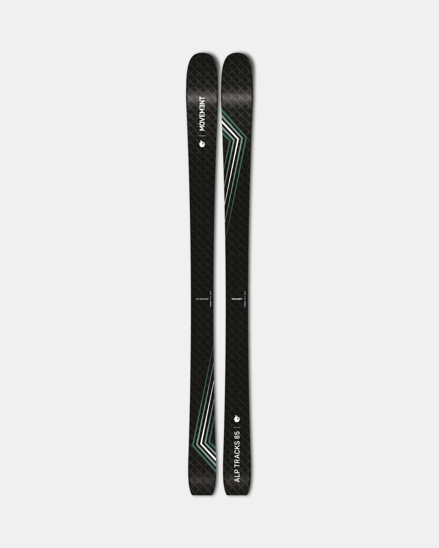 Embrace the mountains with Movement&#39;s Alp Tracks 85W skis as your guide.