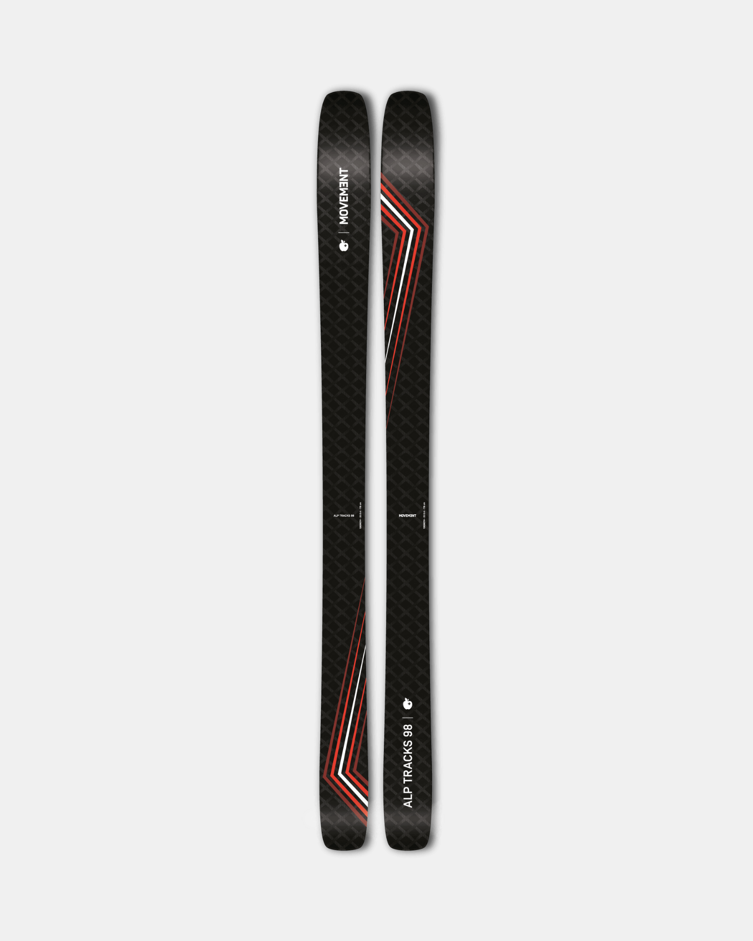 Choose Movement for top-tier touring performance - Alp Tracks 98 skis.
