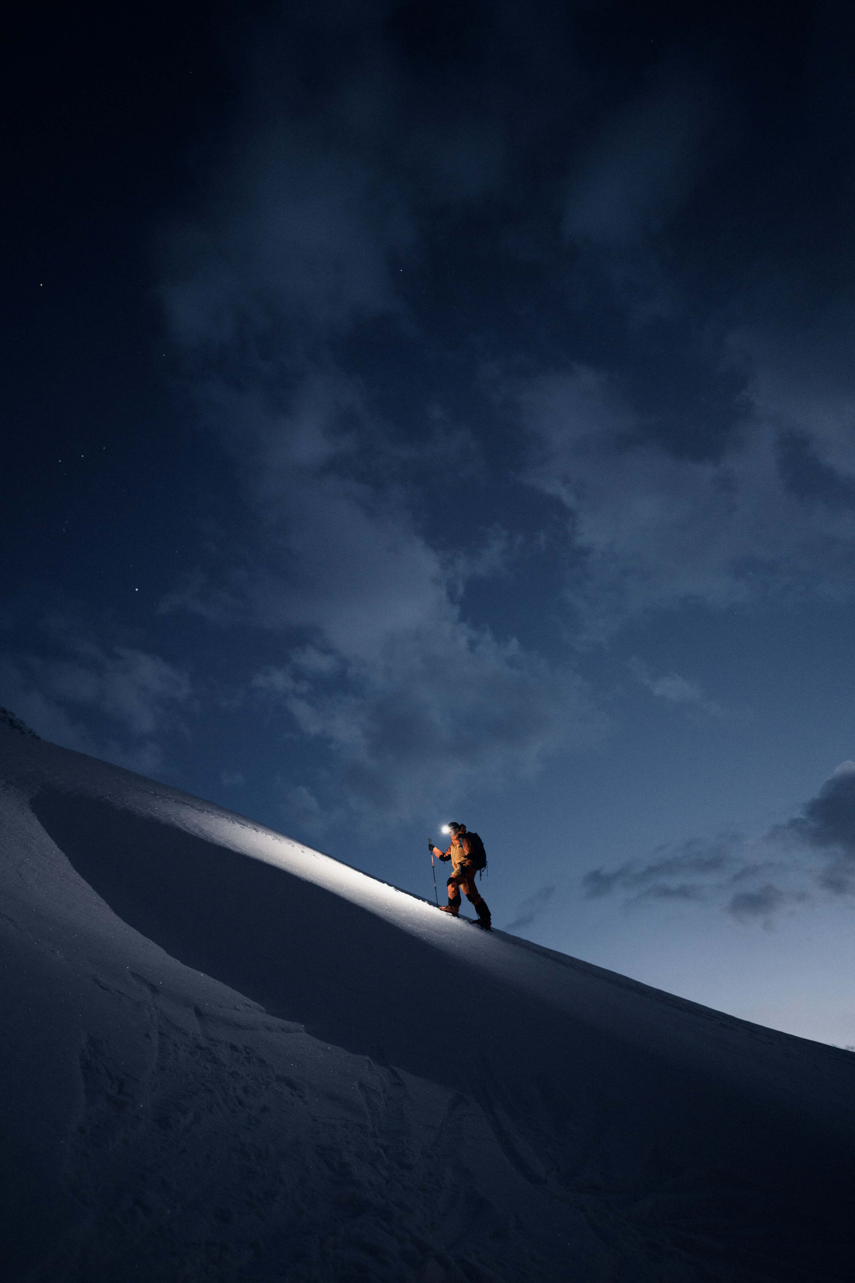 Hugo Burvall freestyle skiing with Movement Fly 105s.