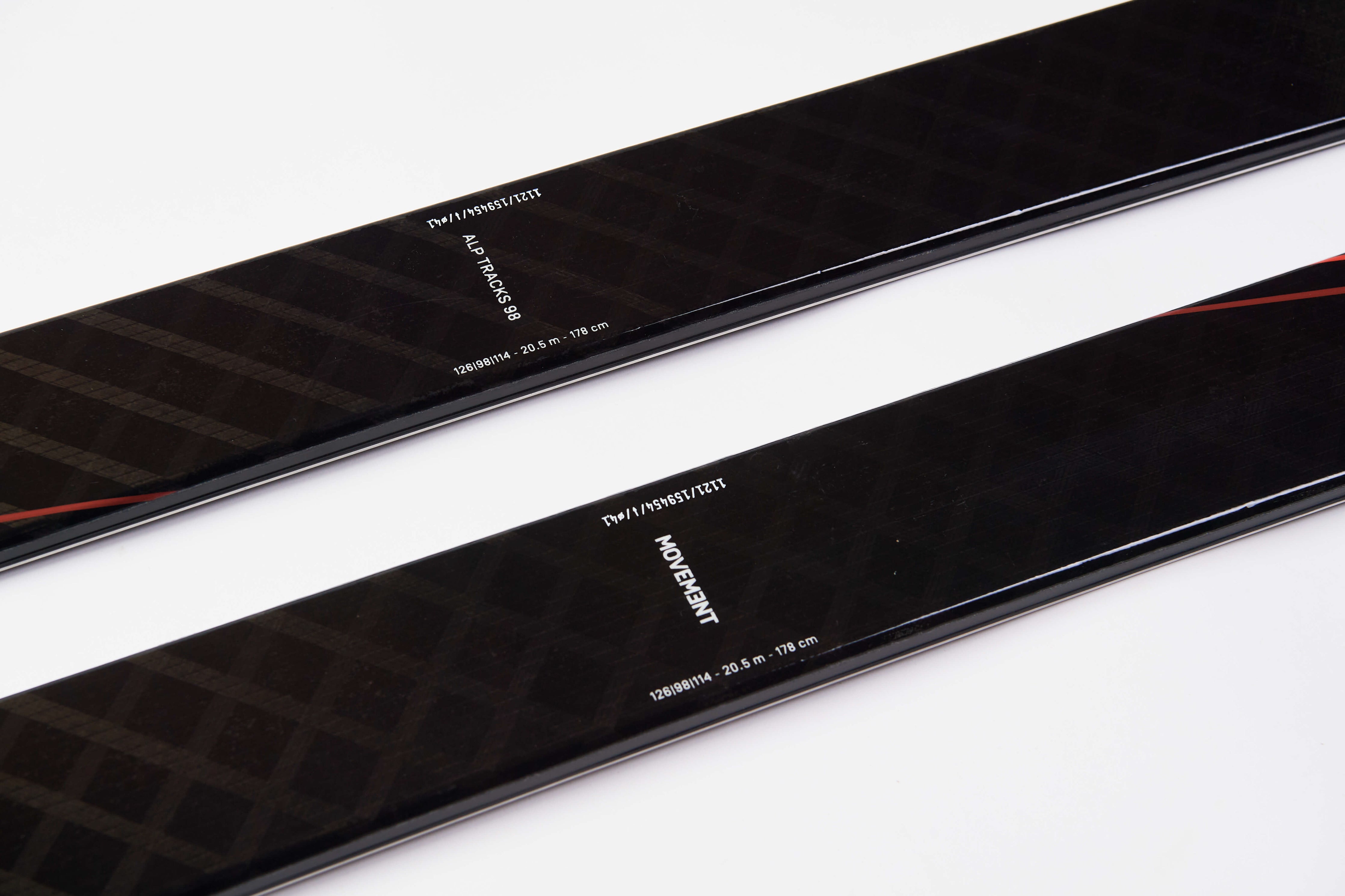 Conquer challenging terrain alongside Movement's Alp Tracks 98 touring skis.