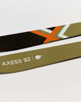 Embrace Movement's craftsmanship on the slopes - Axess 92 skis.