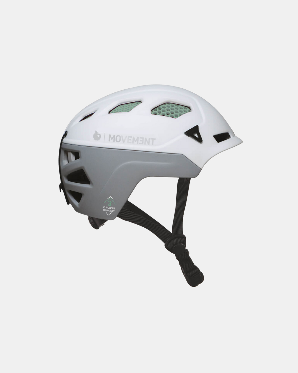 The Movement 3Tech Alpi water green helmet: where safety meets style for the modern explorer.