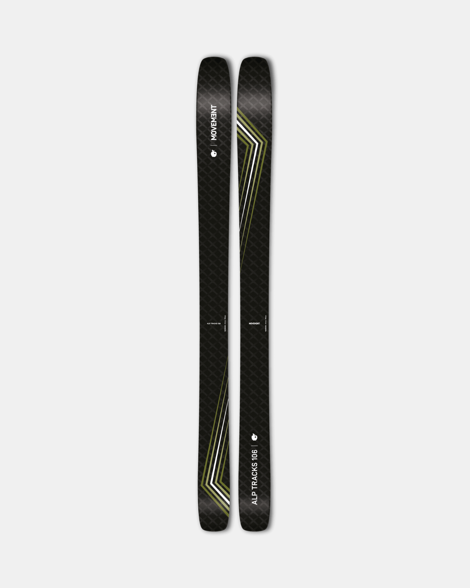 Embark on unforgettable touring adventures with Movement&#39;s Alp Tracks 106 skis.
