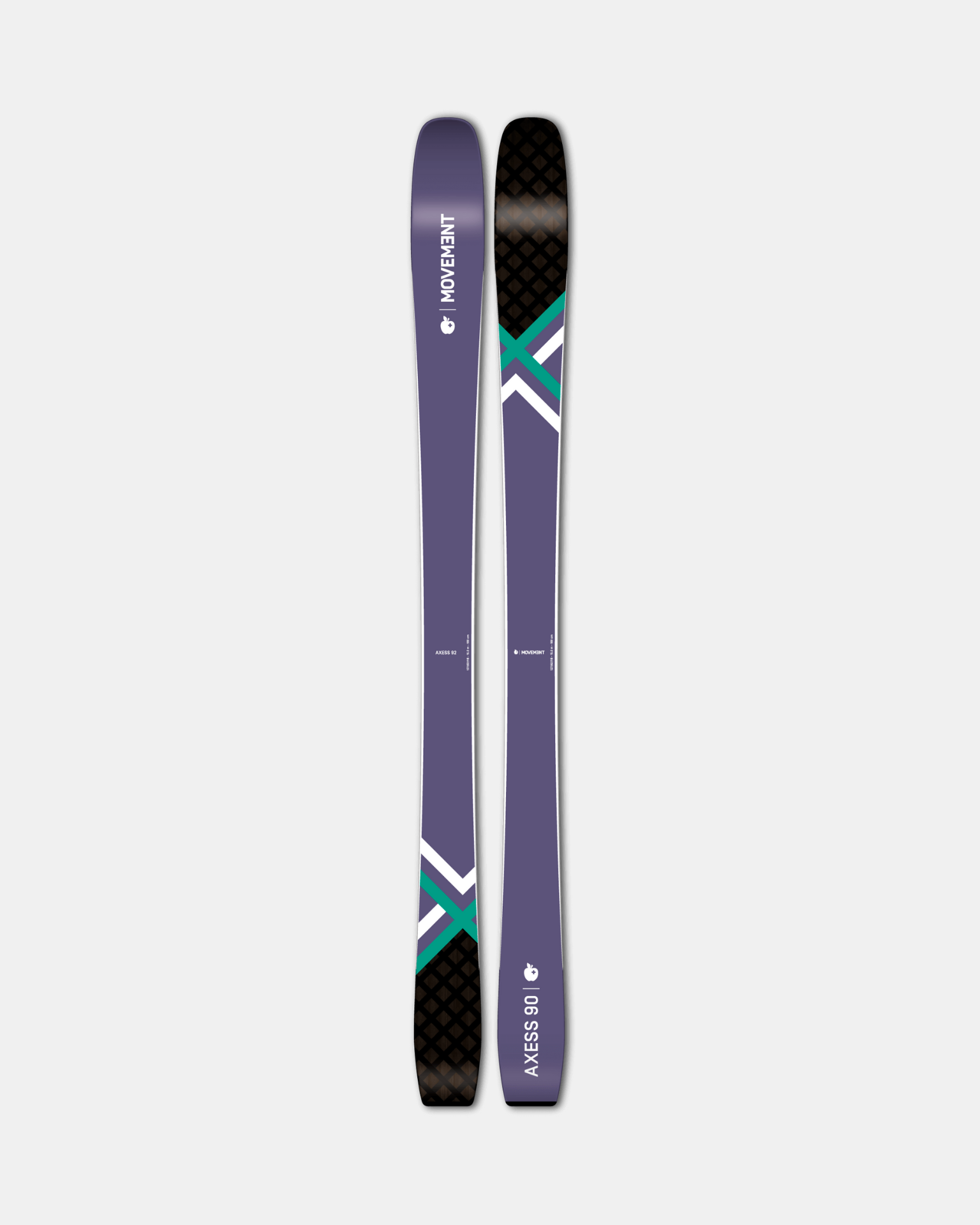 Elevate your skiing game with Movement&#39;s precision-engineered Axess 90 Women&#39;s skis.