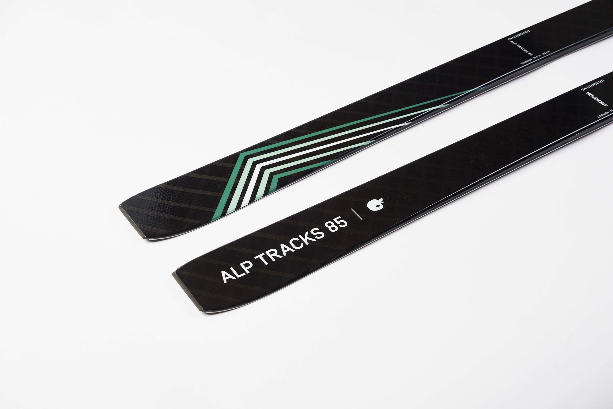 Unleash your adventurous spirit with Movement&#39;s Alp Tracks 85W touring skis.