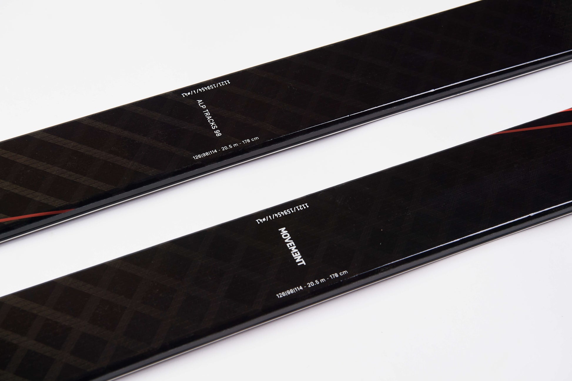 Conquer challenging terrain alongside Movement's Alp Tracks 98 touring skis.